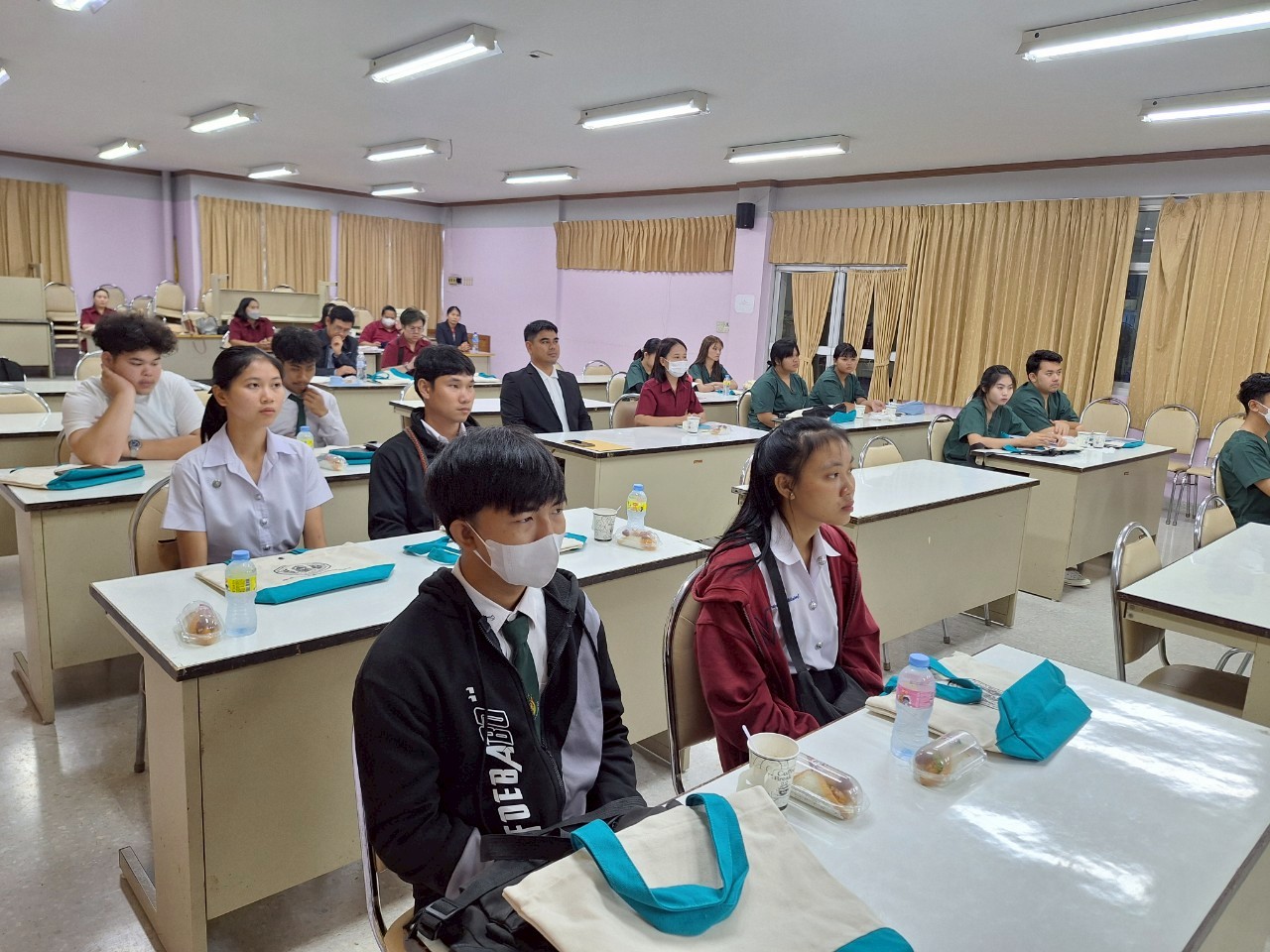 บรรยากาศปฐมนิเทศ 2