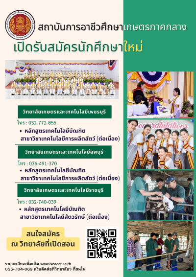 Poster รบสมคร A4 21 x 29